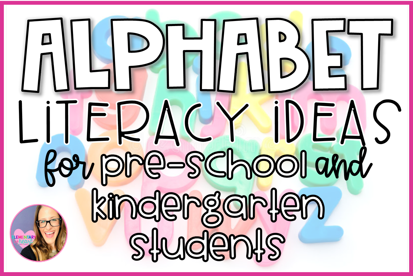 alphabet literacy center ideas